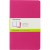 Moleskine Cahier Journal Large Plain Kinetic Pink Pack 3