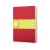 Moleskine Cahier Journals XL Cranberry Red Plain Pack 3