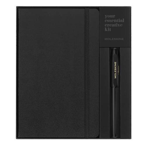 Moleskine Kaweco Rollerball & Notebook Large Ruled Set Black Moleskine Kaweco Rollerball & Notebook Large Ruled Set Black