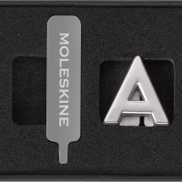 Moleskine Pins A Silver