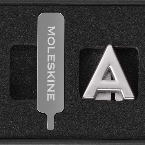 Moleskine Pins A Silver Moleskine Pins A Silver