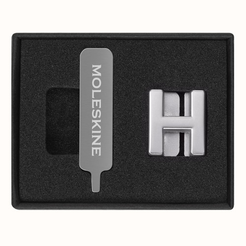 Moleskine Pins H Silver Moleskine Pins H Silver
