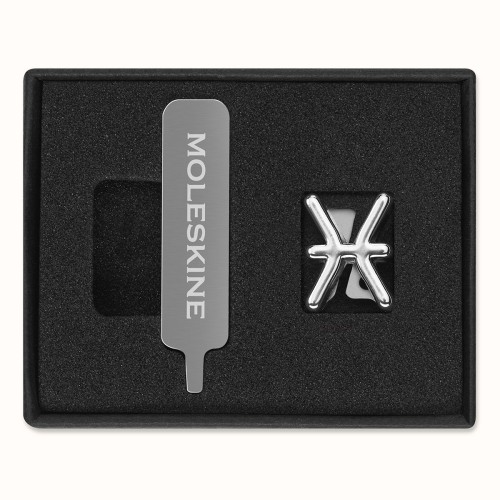 Moleskine Pins Pisces Silver Moleskine Pins Pisces Silver