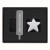 Moleskine Pins Star Silver Moleskine Pins Star Silver