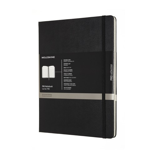 Moleskine Pro Notebook XL Black Hard Moleskine Pro Notebook XL Black Hard