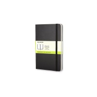 Moleskine Notebook Pocket Black Hard Cover Plain