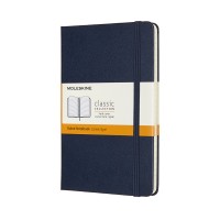 Moleskine Notebook Medium Sapphire Blue Hard Cover Ruled