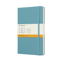 Moleskine Notebook Large Ruled Reef Blue Hard