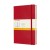 Moleskine Notebook Large Expanded Ruled Scarlet Red Hard