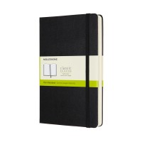 Moleskine Notebook Large Expanded Plain Black Hard
