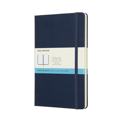 Moleskine Notebook Large Dot Sapphire Blue Hard Moleskine Notebook Large Dot Sapphire Blue Hard