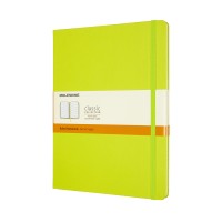 Moleskine Notebook XL Ruled Lemon Green Hard