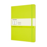 Moleskine Notebook XL Plain Lemon Green Hard