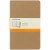 Moleskine Cahier Journals Large Kraft Brown Ruled Pack 3