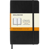 Moleskine Notebook Pocket Ruled Black Soft