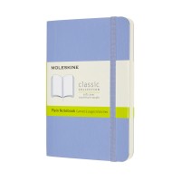 Moleskine Notebook Pocket Plain Hydrangea Blue Soft
