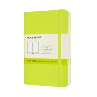 Moleskine Notebook Pocket Plain Lemon Green Soft