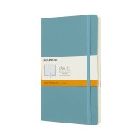 Moleskine Notebook Large Ruled Reef Blue Soft