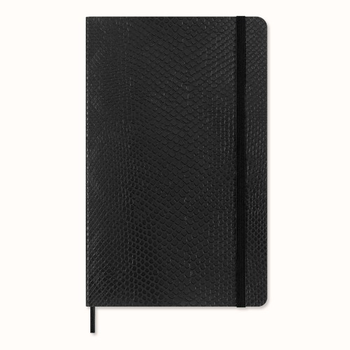 Moleskine LE Vegea Notebook Boa Black Large Ruled Soft Cover w/Gift Box Moleskine LE Vegea Notebook Boa Black Large Ruled Soft Cover w/Gift Box