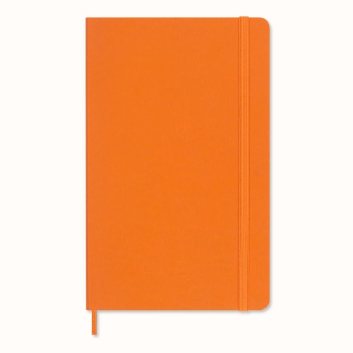 Moleskine LE Vegea Notebook Capri Orange Large Ruled Soft Cover w/Gift Box Moleskine LE Vegea Notebook Capri Orange Large Ruled Soft Cover w/Gift Box