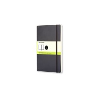 Moleskine Notebook Large Plain Black Soft