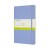 Moleskine Notebook Large Plain Hydrangea Blue Soft