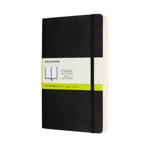 Moleskine Notebook Expanded Large Black Soft Cover Plain Moleskine Notebook Expanded Large Black Soft Cover Plain
