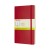 Moleskine Notebook Large Plain Scarlet Red Soft