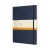 Moleskine Notebook XL Sapphire Blue Soft Cover Ruled