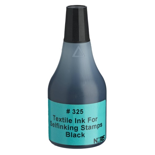 Noris #325 Textile Ink Self-Inkers 50ml Black Noris #325 Textile Ink Self-Inkers 50ml Black