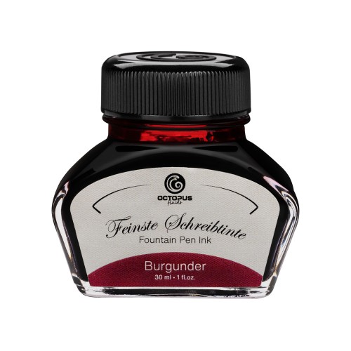 Octopus Fluids Fountain Pen Ink Burgundy (Burgunder) 30ml Octopus Fluids Fountain Pen Ink Burgundy (Burgunder) 30ml
