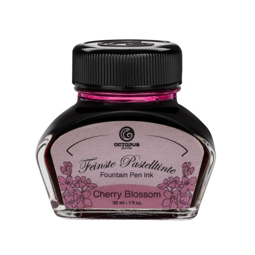Octopus Fluids Fountain Pen Ink Pastel Cherry Blossom 30ml Octopus Fluids Fountain Pen Ink Pastel Cherry Blossom 30ml