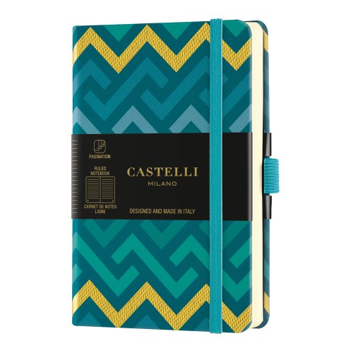 Castelli Notebook Oro Pocket Ruled Labyrinths Castelli Notebook Oro Pocket Ruled Labyrinths