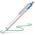 Schneider Ballpoint pen Slider Xite Extra Broad Green