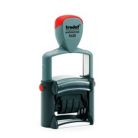 Trodat Professional 4.0 Text Dater 5430/L Rec/Pd/Fx